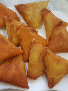 صورة لوصفة بوراك على شكل صامصة