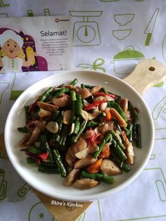 Foto resep Tumis Kacang Panjang Bakso