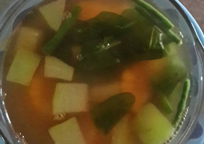 Resep Sayur asem bening, Enak Banget