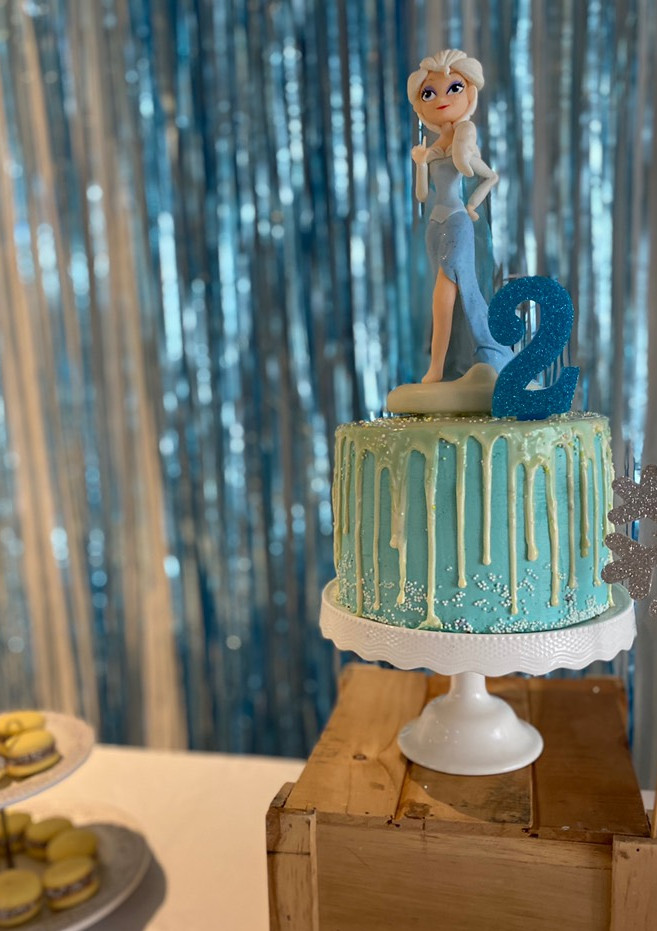 Una foto de Ganache para drip cake