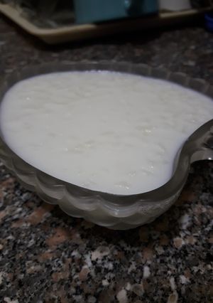 صورة لوصفة رز باللبن