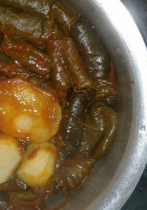 صورة لوصفة ورق عنب