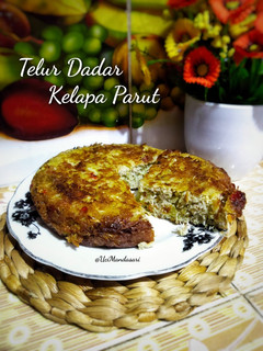 Foto resep Telur Dadar Kelapa Parut