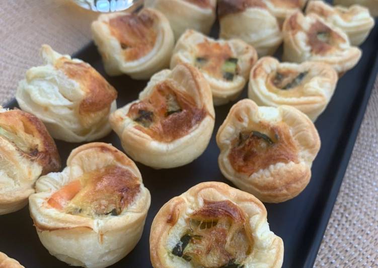 Les Meilleures Recettes de Mini quiche apéritif