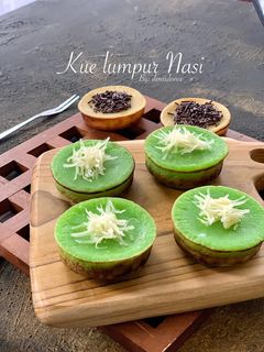 Foto resep Kue lumpur nasi