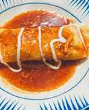 Trứng cuộn thập cẩm sốt mè