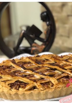 صورة لوصفة فطيره التفاح