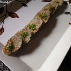 A picture of Crispy Spicy Semolina Eggplant.