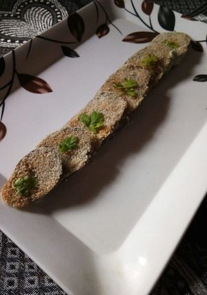 A picture of Crispy Spicy Semolina Eggplant.