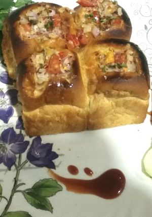 A picture of Pizza bun.