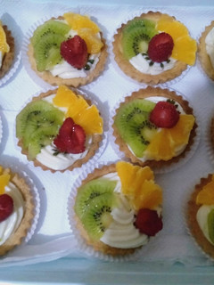 صورة لوصفة تارتولات بالفواكه 🍓🥝🍊