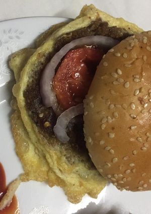 A picture of Beef burger.