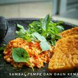 Sambal tempe daun kemangi