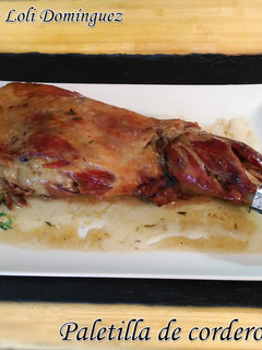 Una foto de Paletilla de cordero al horno