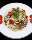 SP.0642 - Gỏi Gà Xé Bắp Cải Hoa Phượng Vĩ