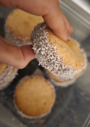 Una foto de Alfajores de maicena