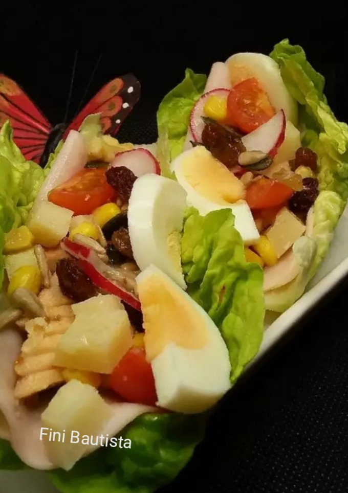 Una foto de Ensalada completa