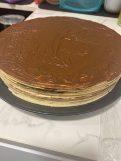 Una foto de Tarta de obleas