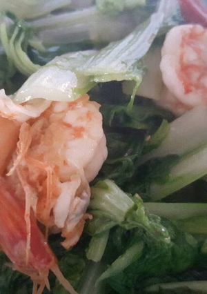 รูปของ กุ้งผัดเบบี้ฮ่องเต้