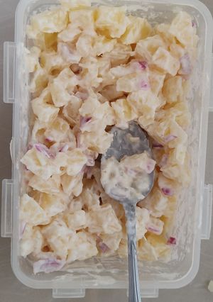 Una foto de Ensalada de yuca