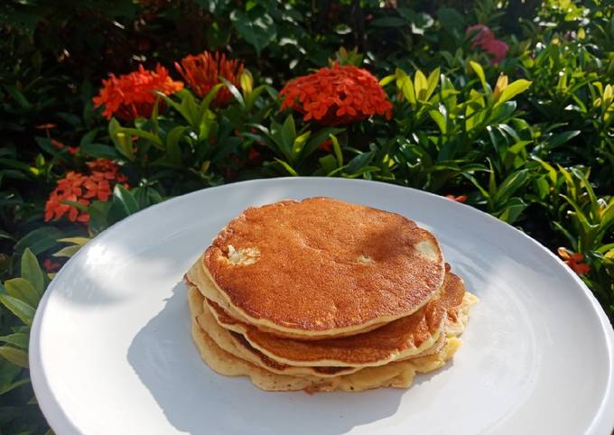 Mudah Banget Masakan Resep Banana Pancake Teflon