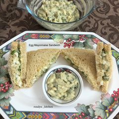 Egg Mayonnaise Sandwich A picture of Egg Mayonnaise Sandwich.