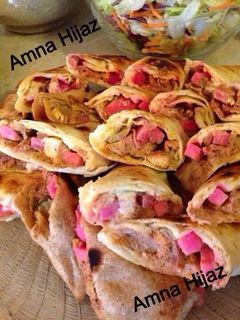 صورة لوصفة شاورما الدجاج