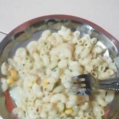 White sauce Macaroni A picture of White sauce Macaroni.