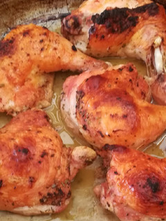 Una foto de Pollo al horno súper fácil