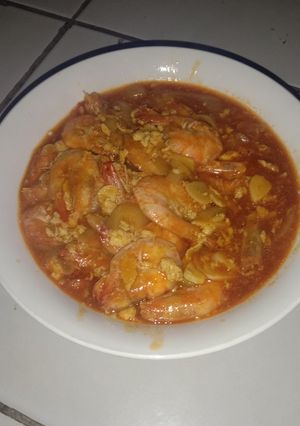 Foto resep Udang Asam Pedas Manis