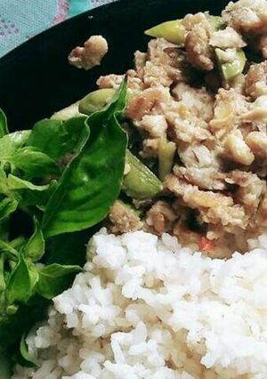 Foto resep Tempe penyet pete