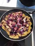 Kaiserschmarren mit Heidelbeeren