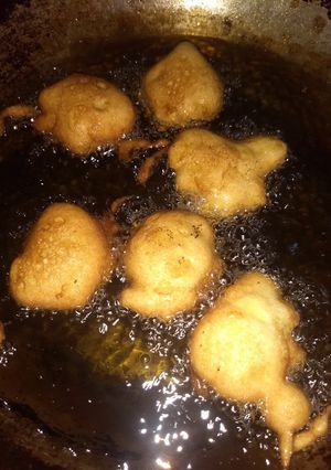 Una foto de Buñuelos de manzana