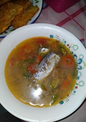 Foto resep Ikan asin kuah pedas