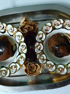 A picture of Deep fried rajbhog icecream.