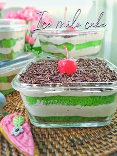Foto resep Ice milo cake