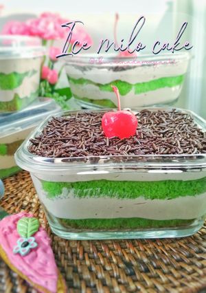 Foto resep Ice milo cake