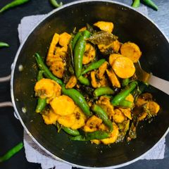 A picture of Simple Mango ginger Pickle.