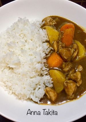 Foto resep Japanese Curry Rice with Homemade Curry Roux