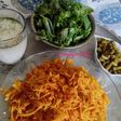 🍝🌿🍀ماکارانی با سبزی خوردن تازه خانگی🍝🍀🌿