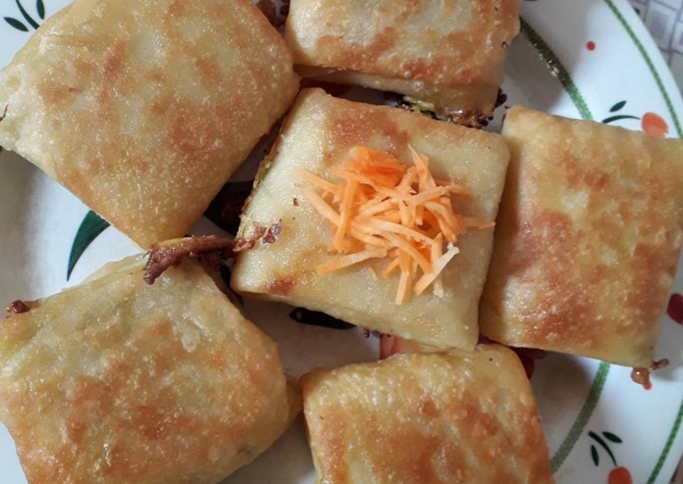 Martabak sosis mini si abah