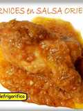 Codornices en salsa oriental