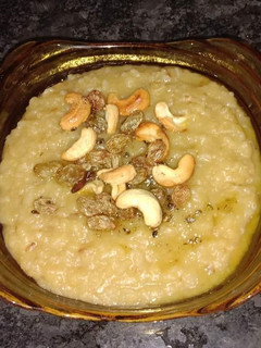 A picture of Sweet Pongal.