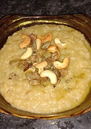 A picture of Sweet Pongal.