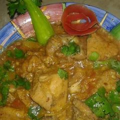 Cchicken kaju karahi #CookingSpecial A picture of Cchicken kaju karahi #CookingSpecial.