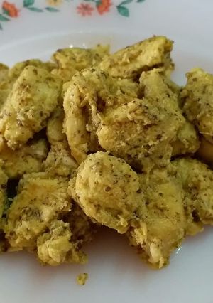 A picture of Mustard Chicken.