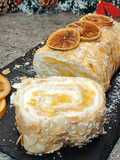 Rollo De Merengue con Cuajada De Limón