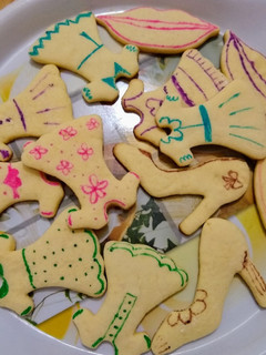 Una foto de Cómo hacer galletas con formas y sin gluten