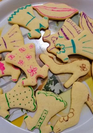 Una foto de Cómo hacer galletas con formas y sin gluten
