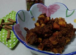 Foto resep Rendang daging ubi cincang